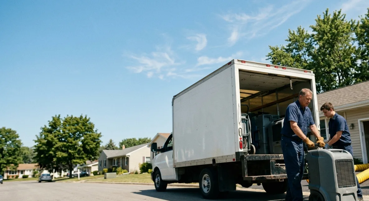 Water Damage Cleanup in Litchfield, OH near me